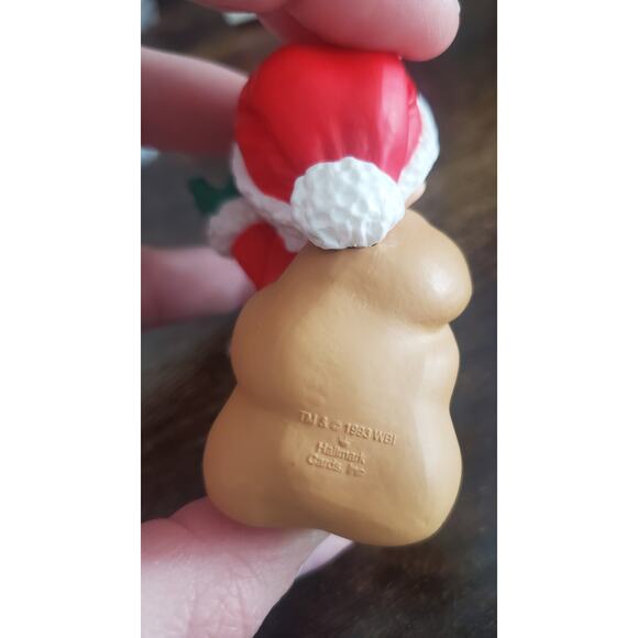 🆓 FREE Hallmark Looney Tunes Elmer Fudd Keepsake Ornament 1993 Christmas Santa - Picture 14 of 14